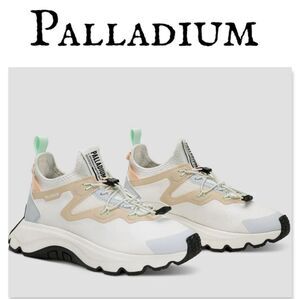 NIB Palladium Women's Thunder Lo's Sneaker - Star White/Sand